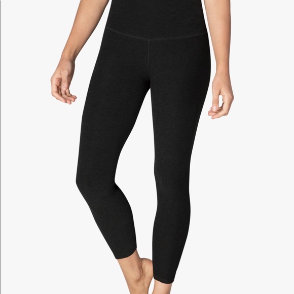 Beyond yoga Spacedye ultra high rise midi legging small S pants green blue grey - Picture 4 of 6